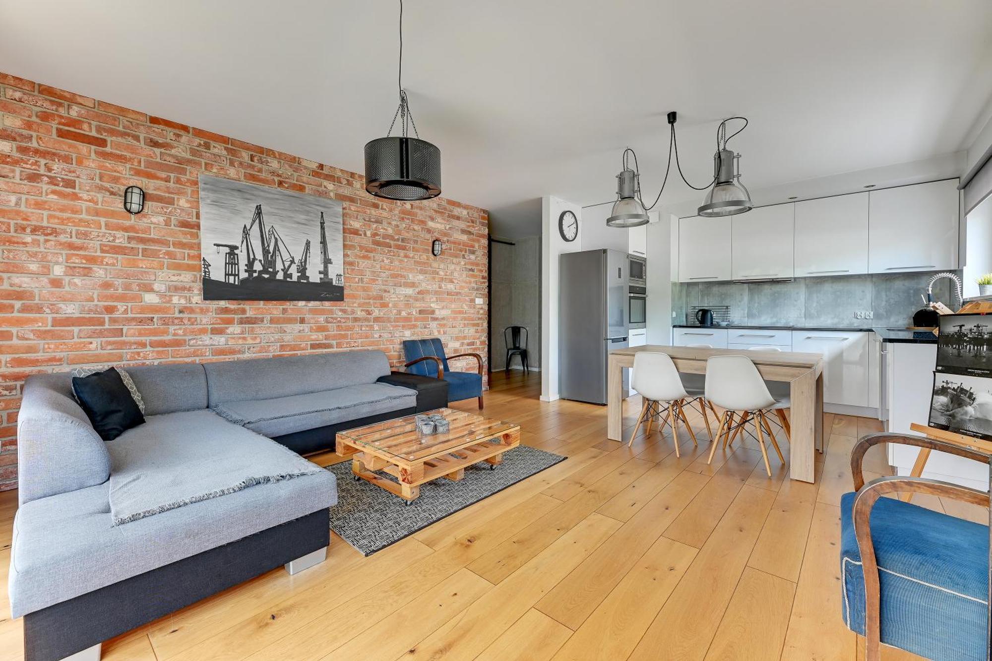 Platinium Kartuska Modern Apartment Gdansk Bagian luar foto