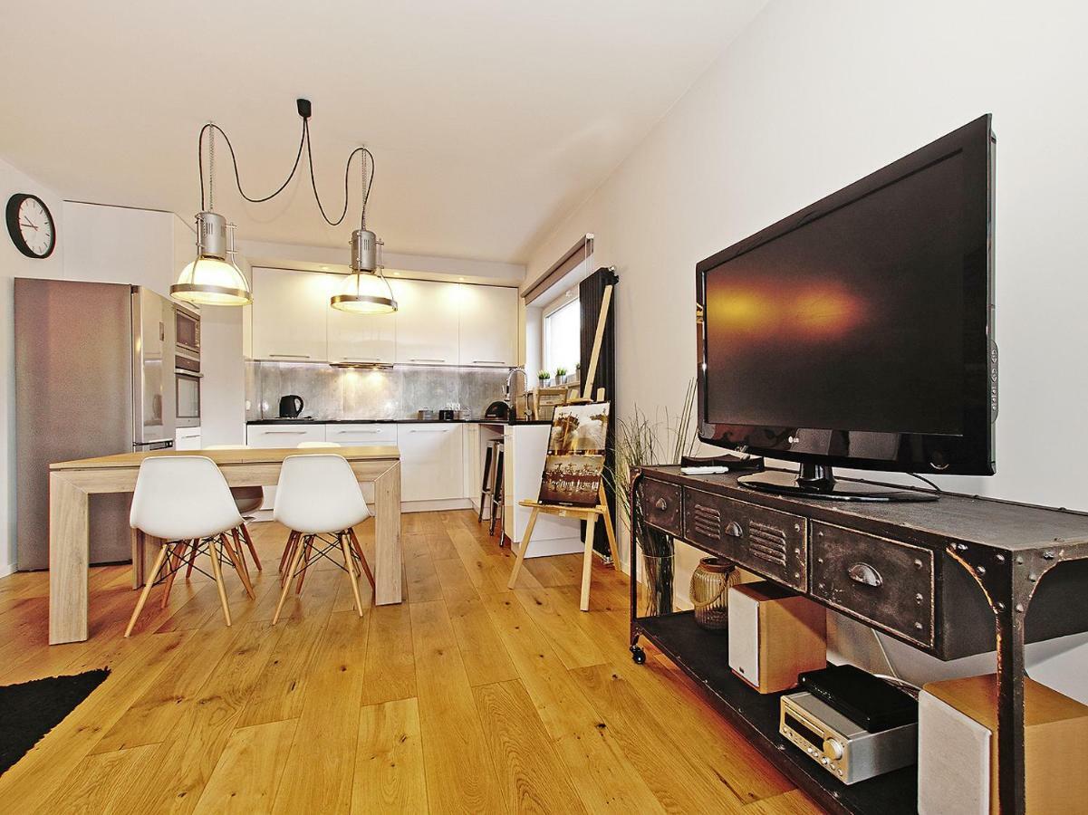Platinium Kartuska Modern Apartment Gdansk Bagian luar foto